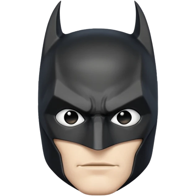batman white emoji