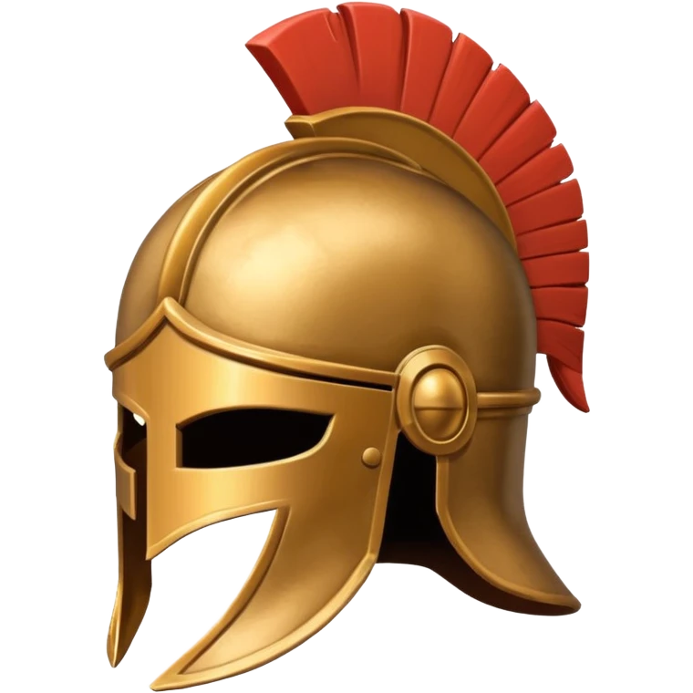 Heroic Helmet of Centurion one monotonous color emoji