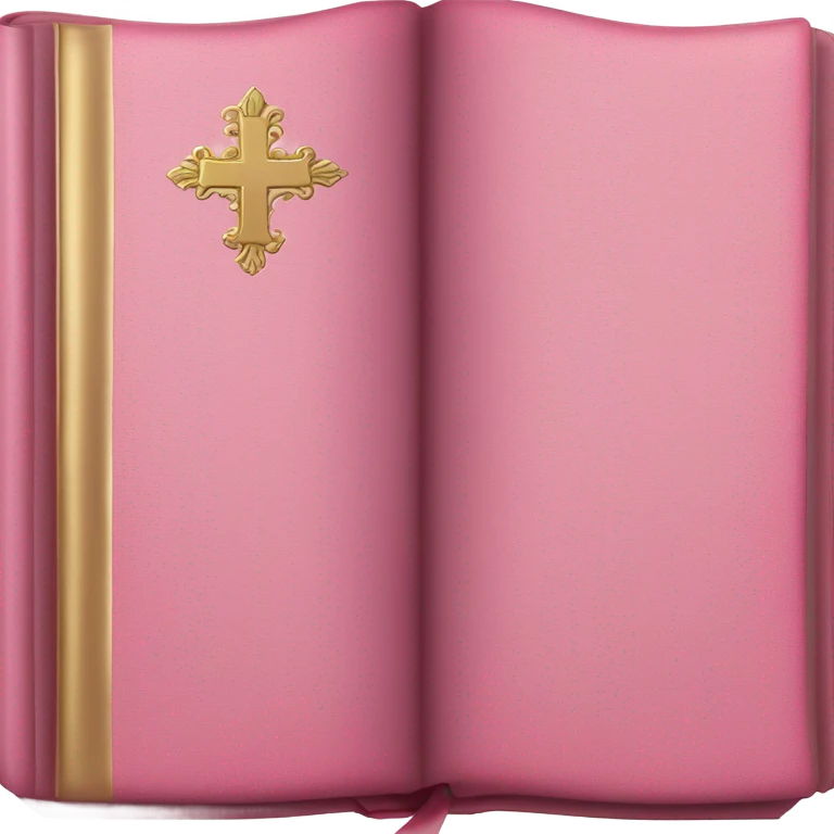 Pink Bible emoji