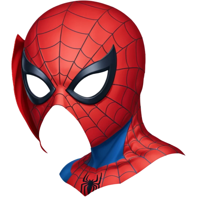 Spiderman face emoji
