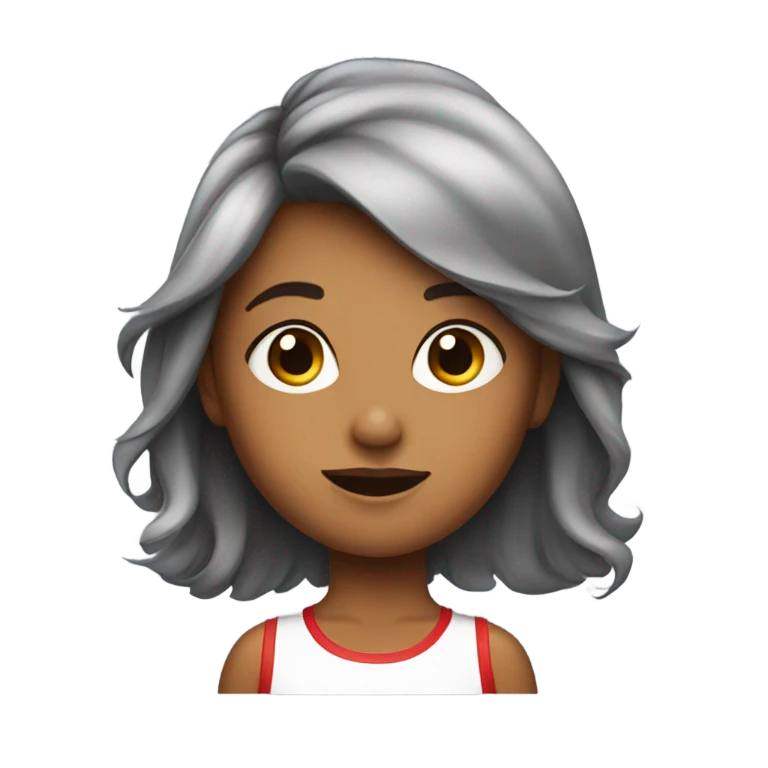 fille cheveux rouge  emoji