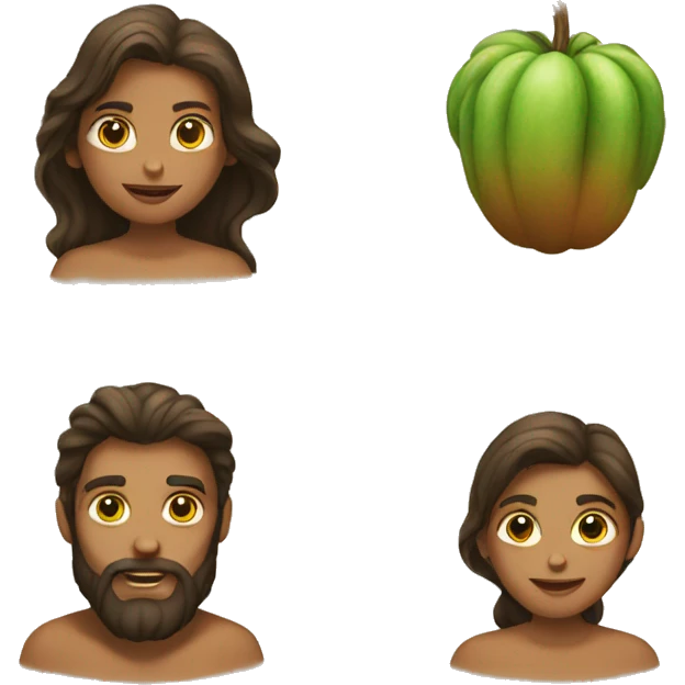 bible adam and eve emoji
