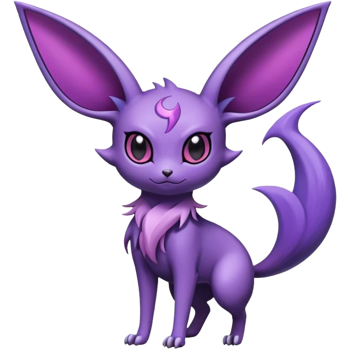 Noibat-Espeon-hybrid, full body emoji