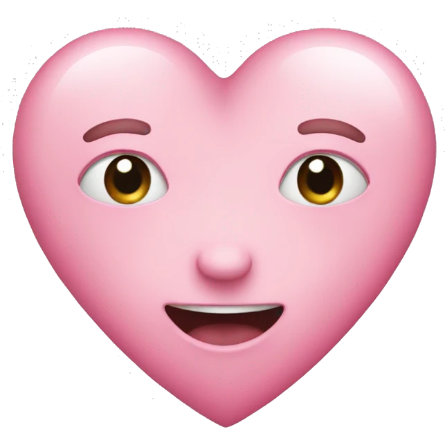 Pink heart emoji