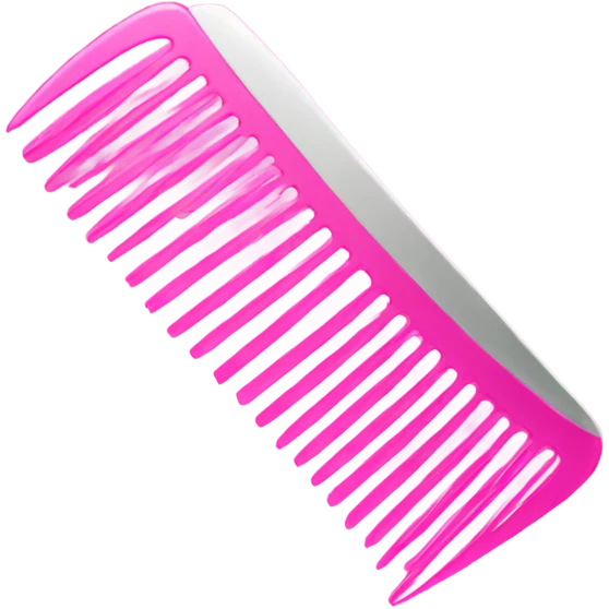 Pink Comb emoji