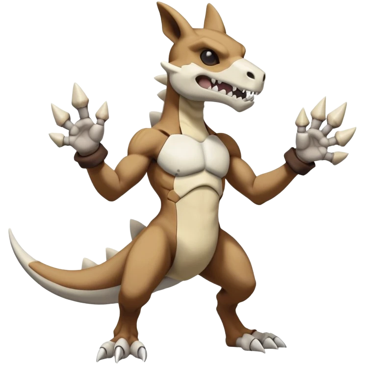 Cubone-Marowak-Fakémon-creature (full body) emoji