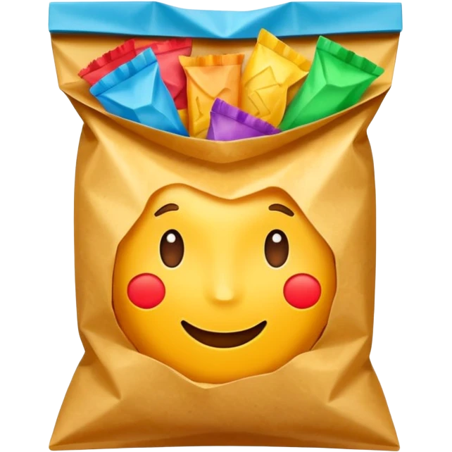 snack bag emoji