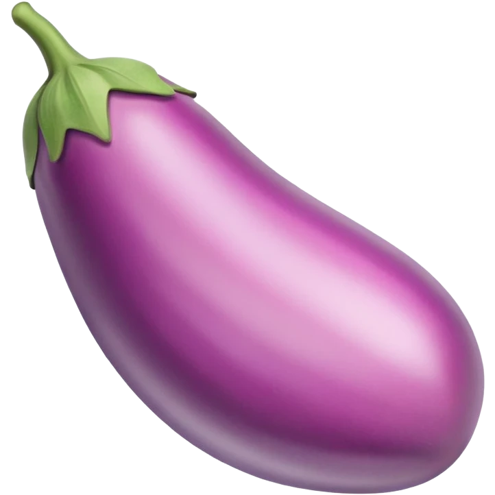 pastel pink eggplant emoji