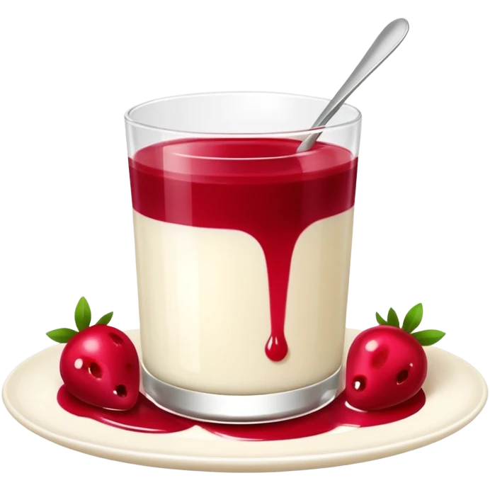 Panna cotta emoji