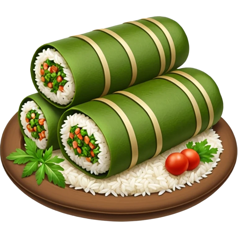 Zeytinyağlı yaprak sarması emoji