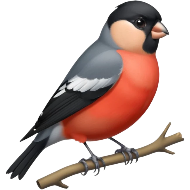 Pyrrhula pyrrhula  emoji