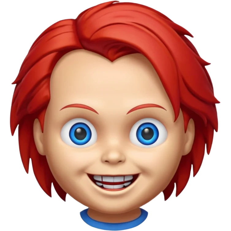 Un emojin de chuky emoji