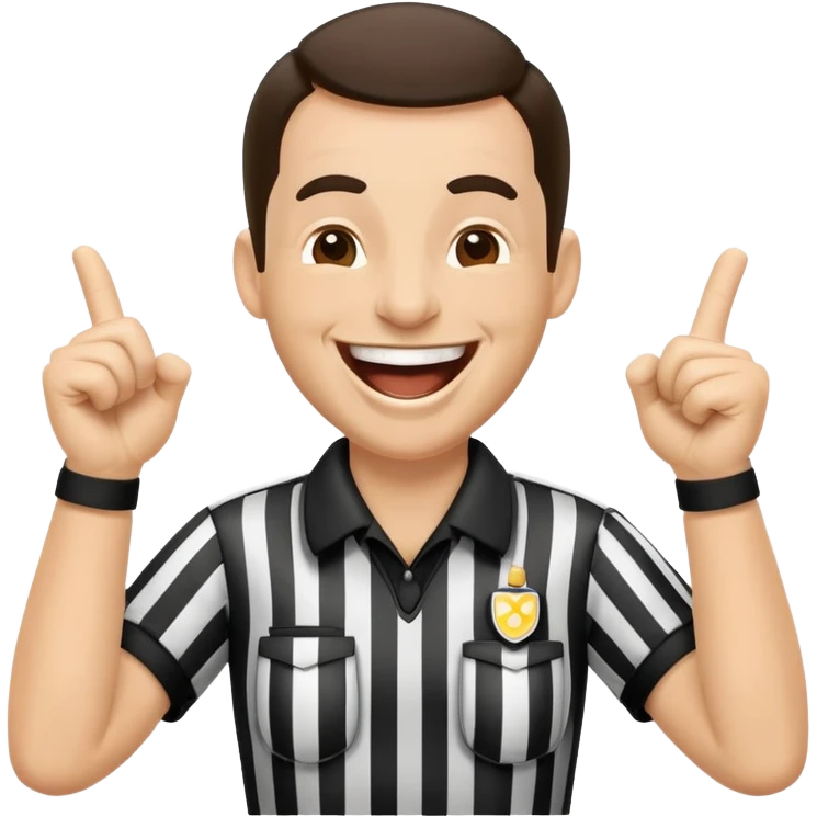 referee laughing emoji