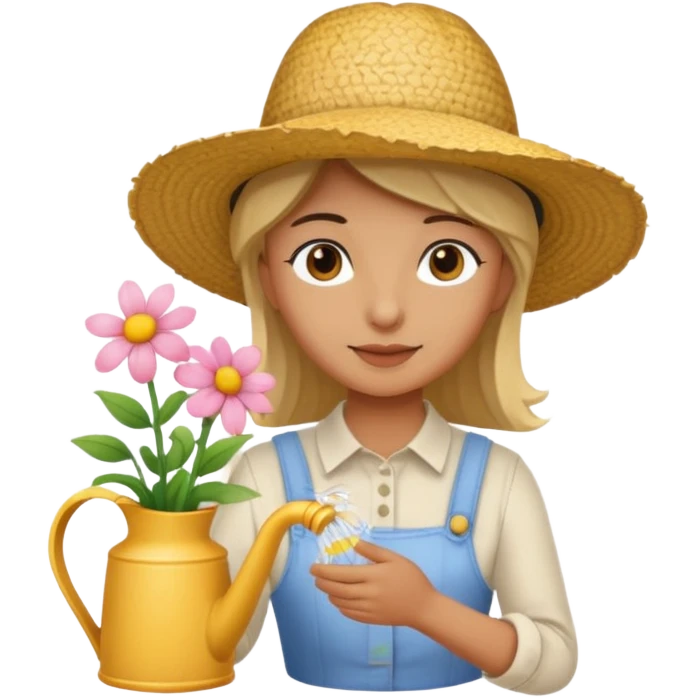 flower waterer emoji