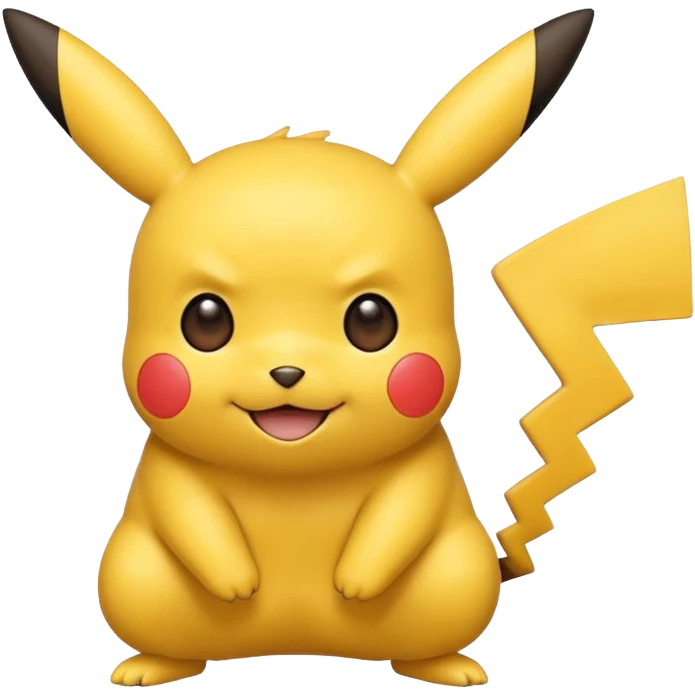 Pikachu , from pokemon emoji