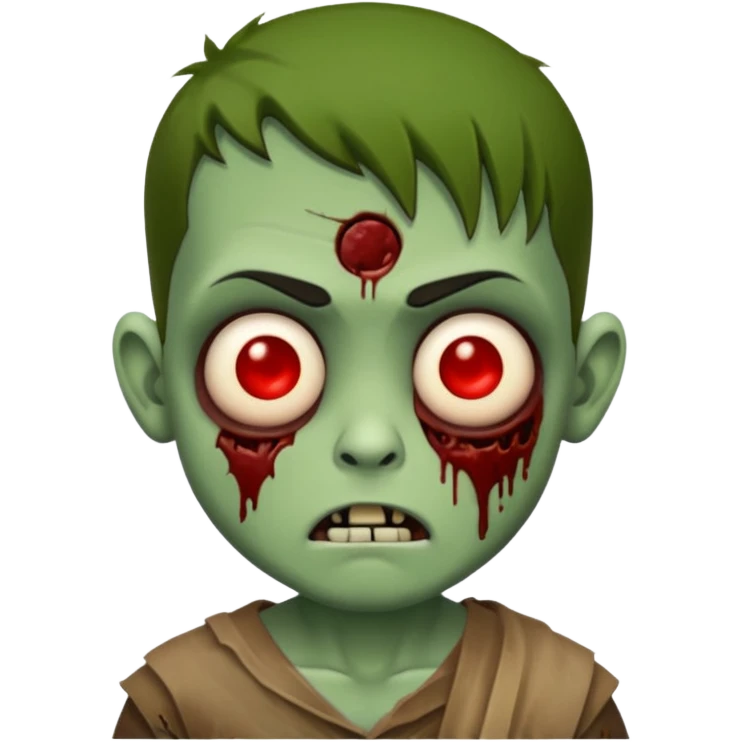 Zombie chota bheem face emoji