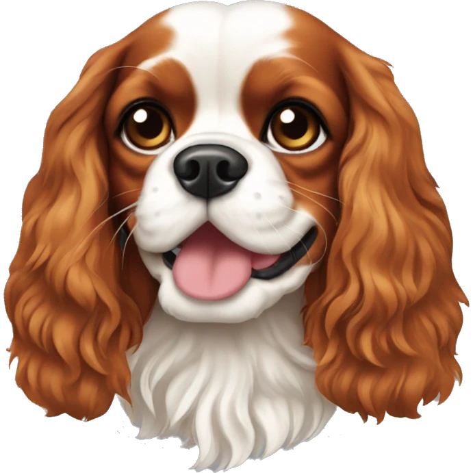 cavalier king charles spaniel  emoji