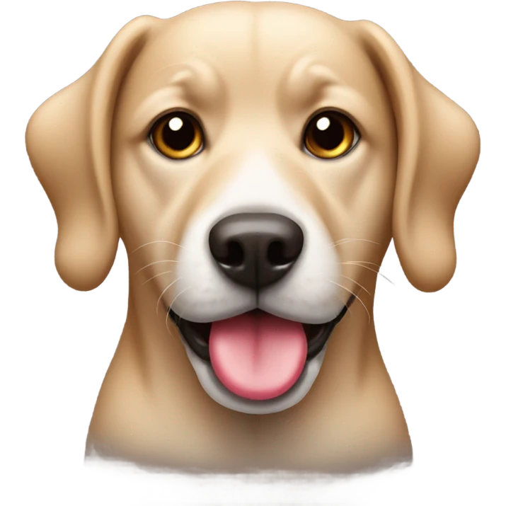 Dog with lips emoji