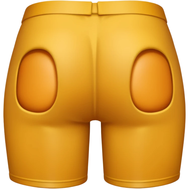 Man's butt open emoji