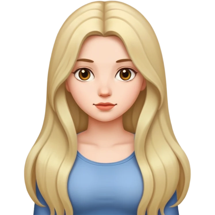 girl with big ass emoji