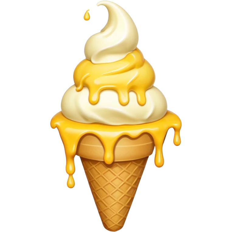 sun yellow beachy ice cream emoji