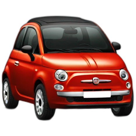 black 2010’s fiat 500 emoji