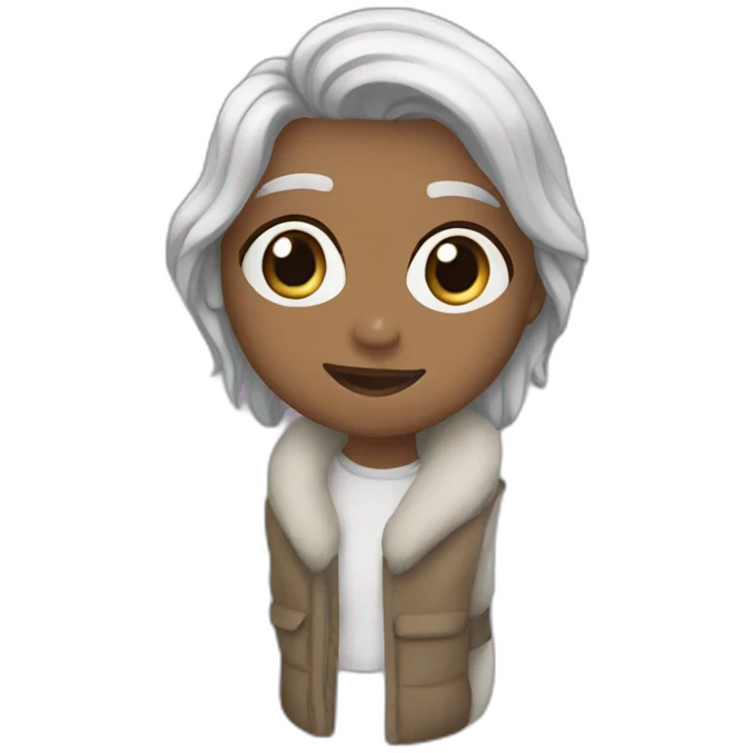 Акула с фиолетовыми сердцами emoji
