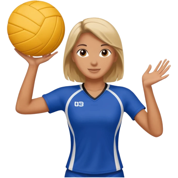 Volleyball girl emoji