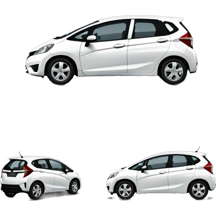2013 black honda jazz emoji