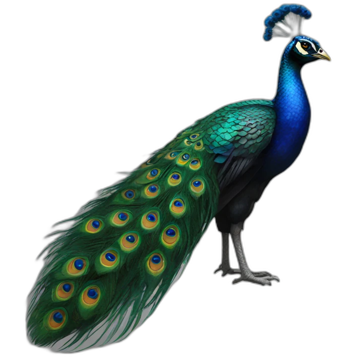 peacock motorcycle club emoji