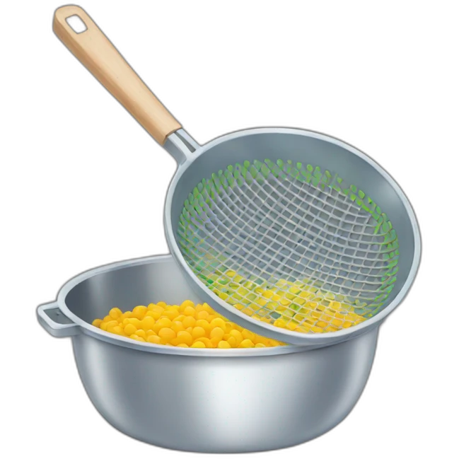 colorful sieve emoji