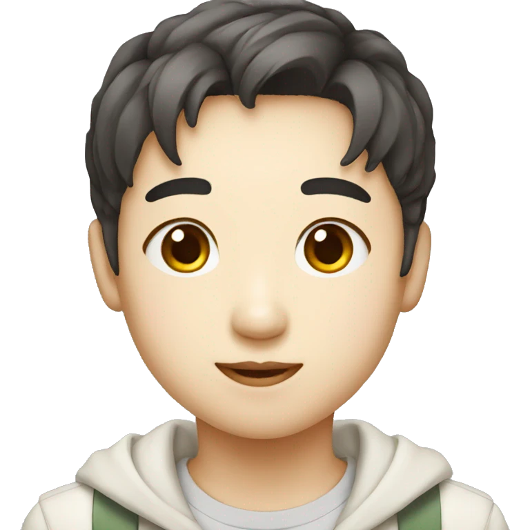 cute korean person emoji