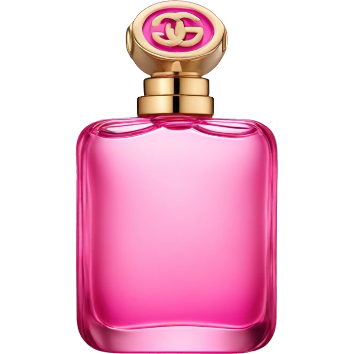 Pink Gucci perfume bottle  emoji