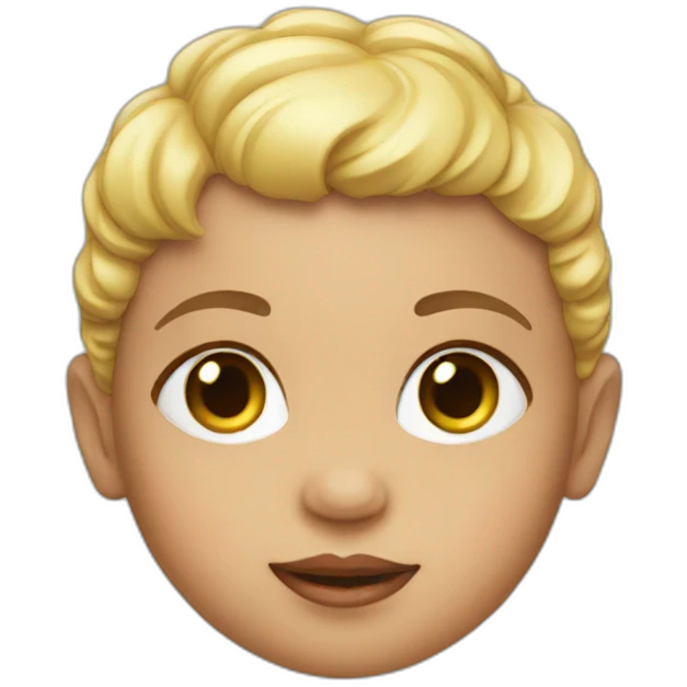 Baby doll emoji