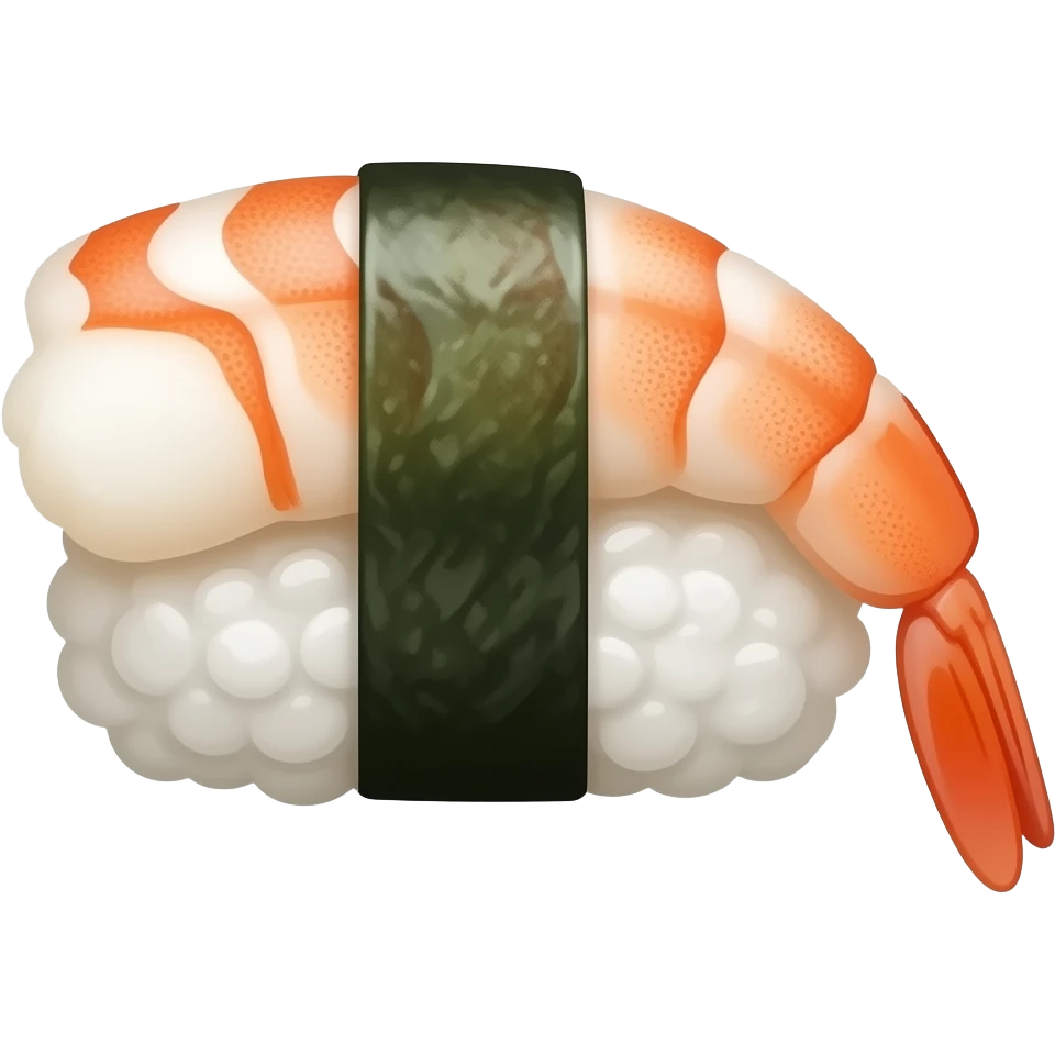 Shrimp Sushi emoji