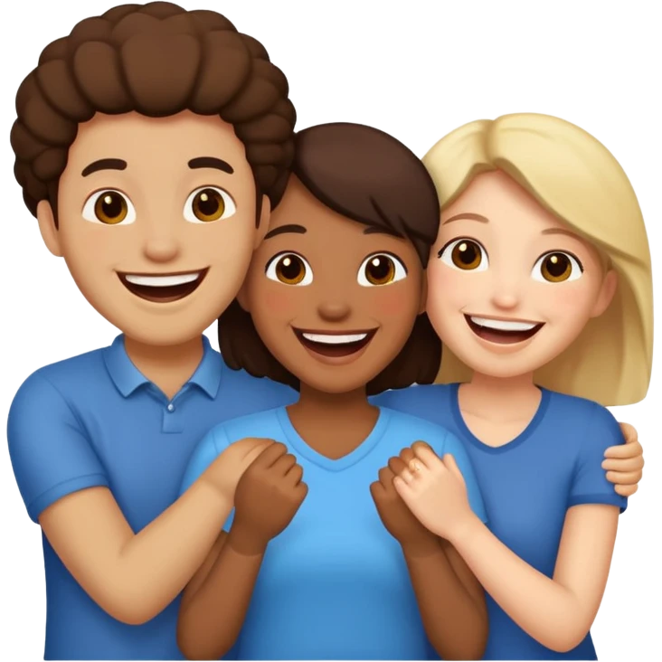 Three people emoji