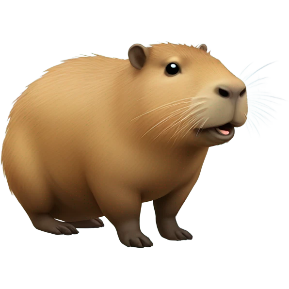 Capybara emoji