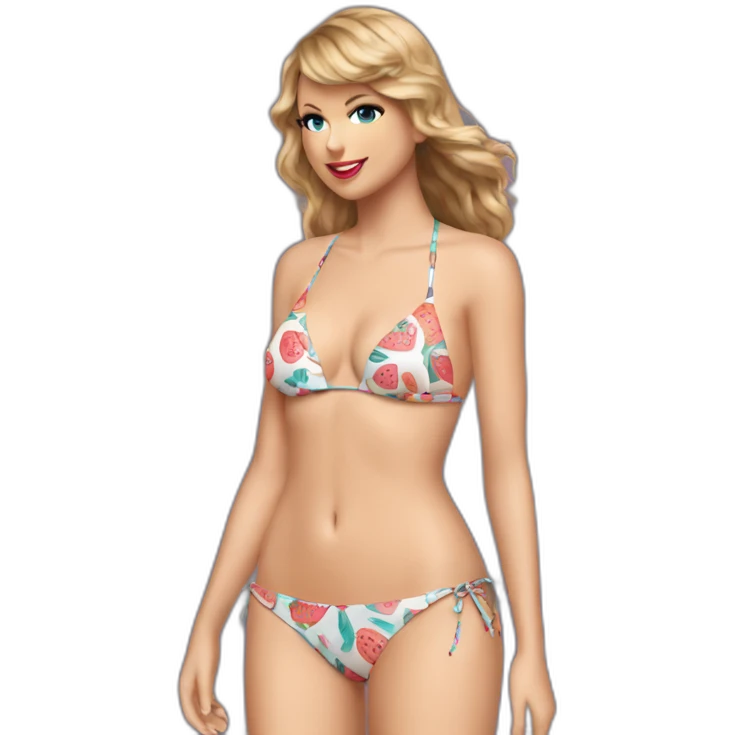 Hot Taylor swift bikini emoji
