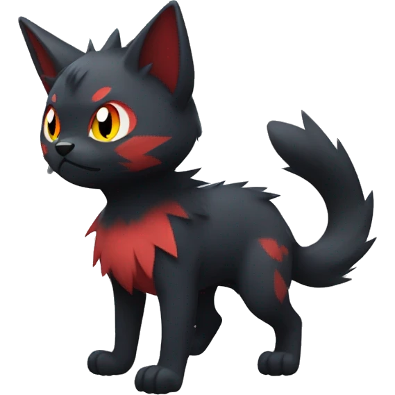 Litten-Zorua full body emoji
