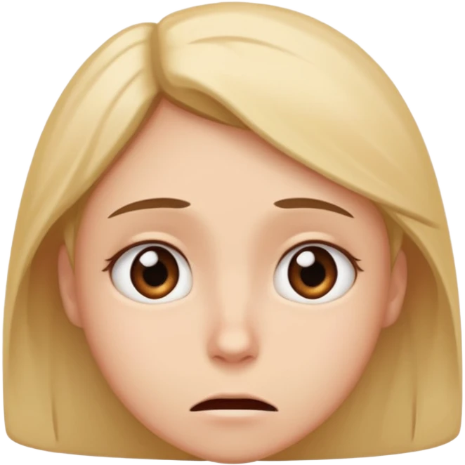 Quiero q sea una carita trizte q este mal pero q se vea feliz y en el fondo mal osea algo asi emoji