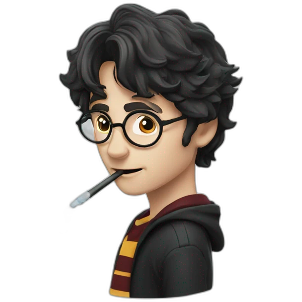 Harry potter vaping emoji