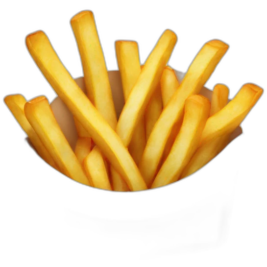 French fries emoji
