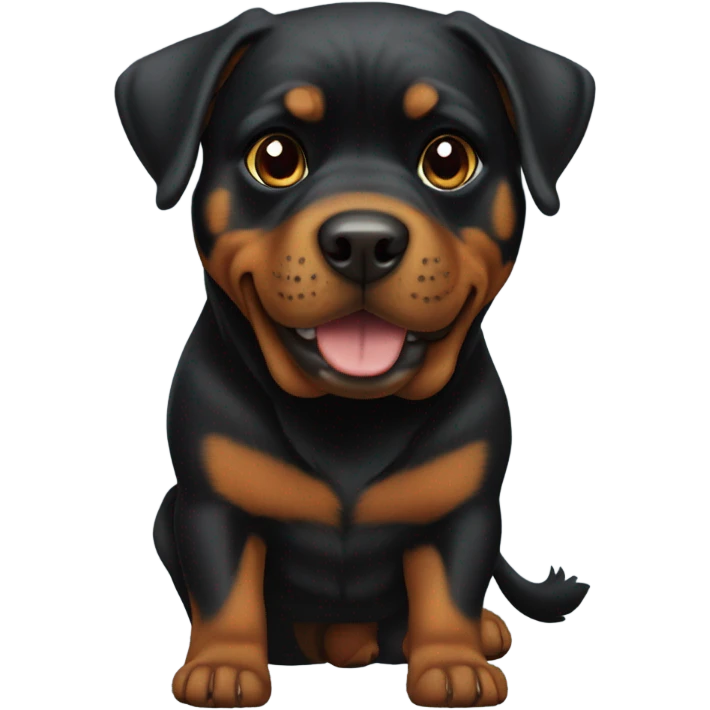 rottweiler in high heels emoji
