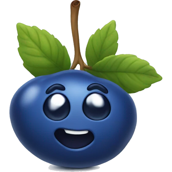 blueberry emoji