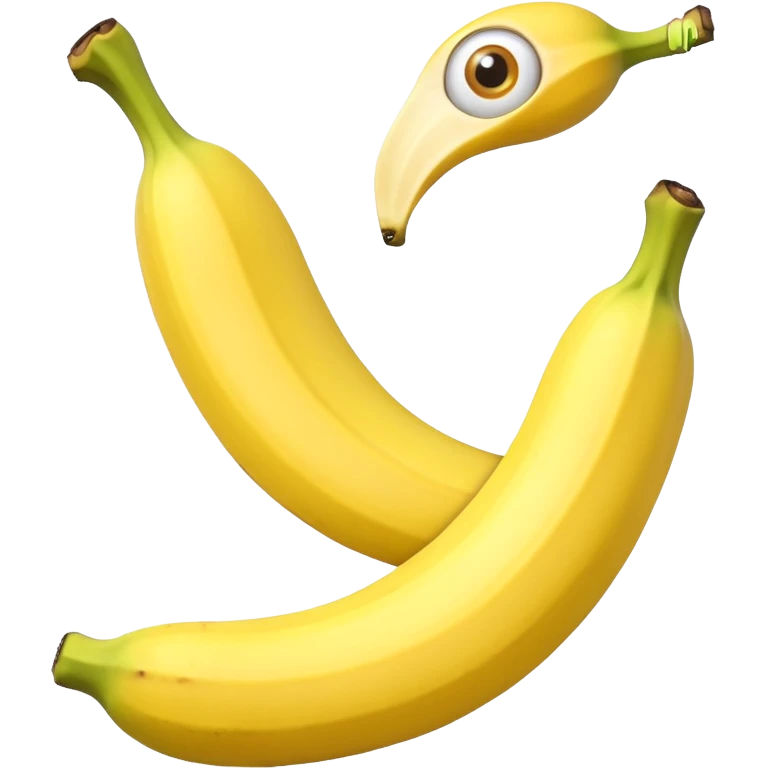 banana with eyes emoji