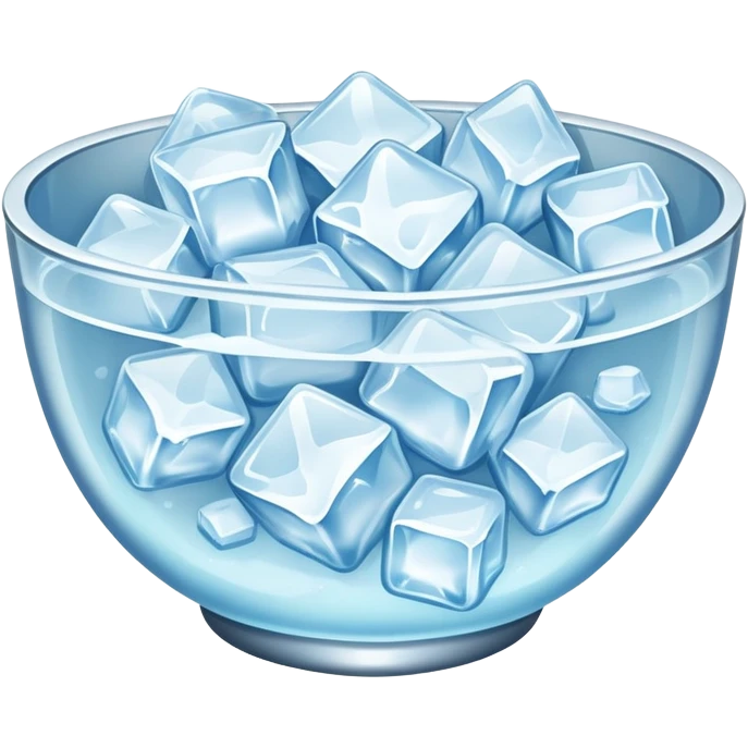 bowl of ice emoji