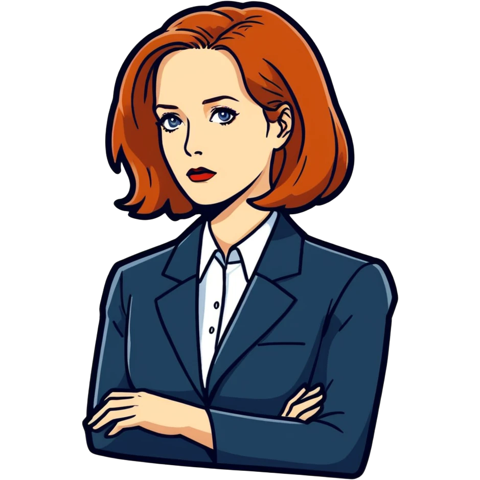 Dana sculy  emoji