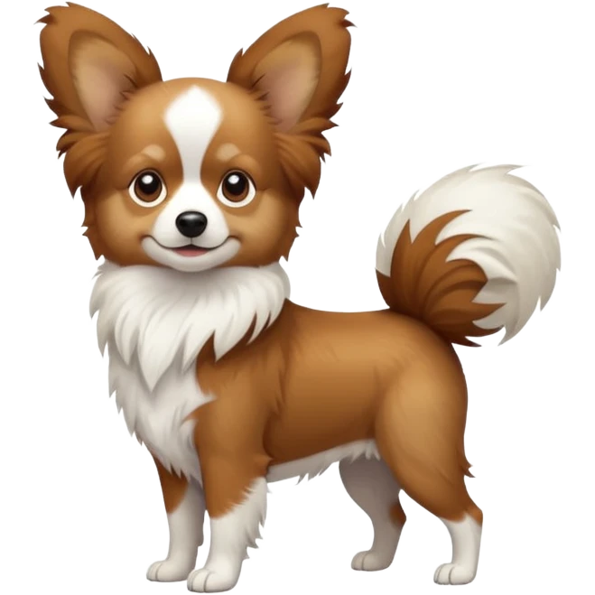 Papillon dog emoji