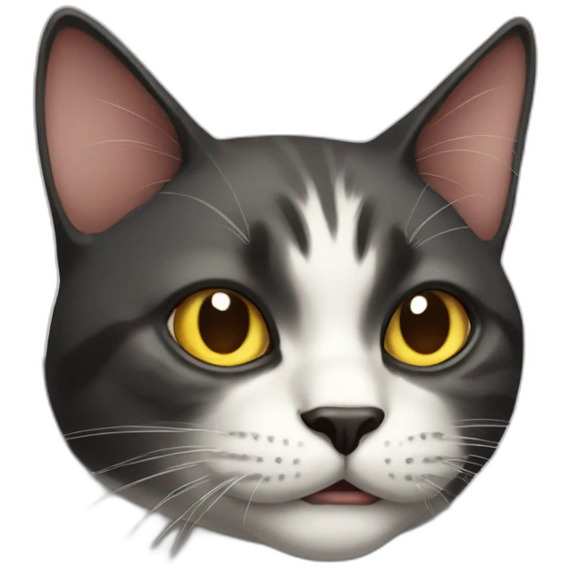 Evil cat emoji