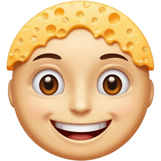 I want an overly excited face that says “I am so excited, I cannot contain. With eyes tightly squeezed together and a big cheesy grin emoji. emoji